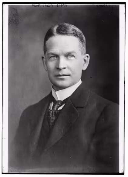Frederick Soddy, c. 1920–1925.